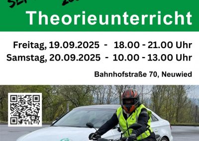 Motorrad im September
